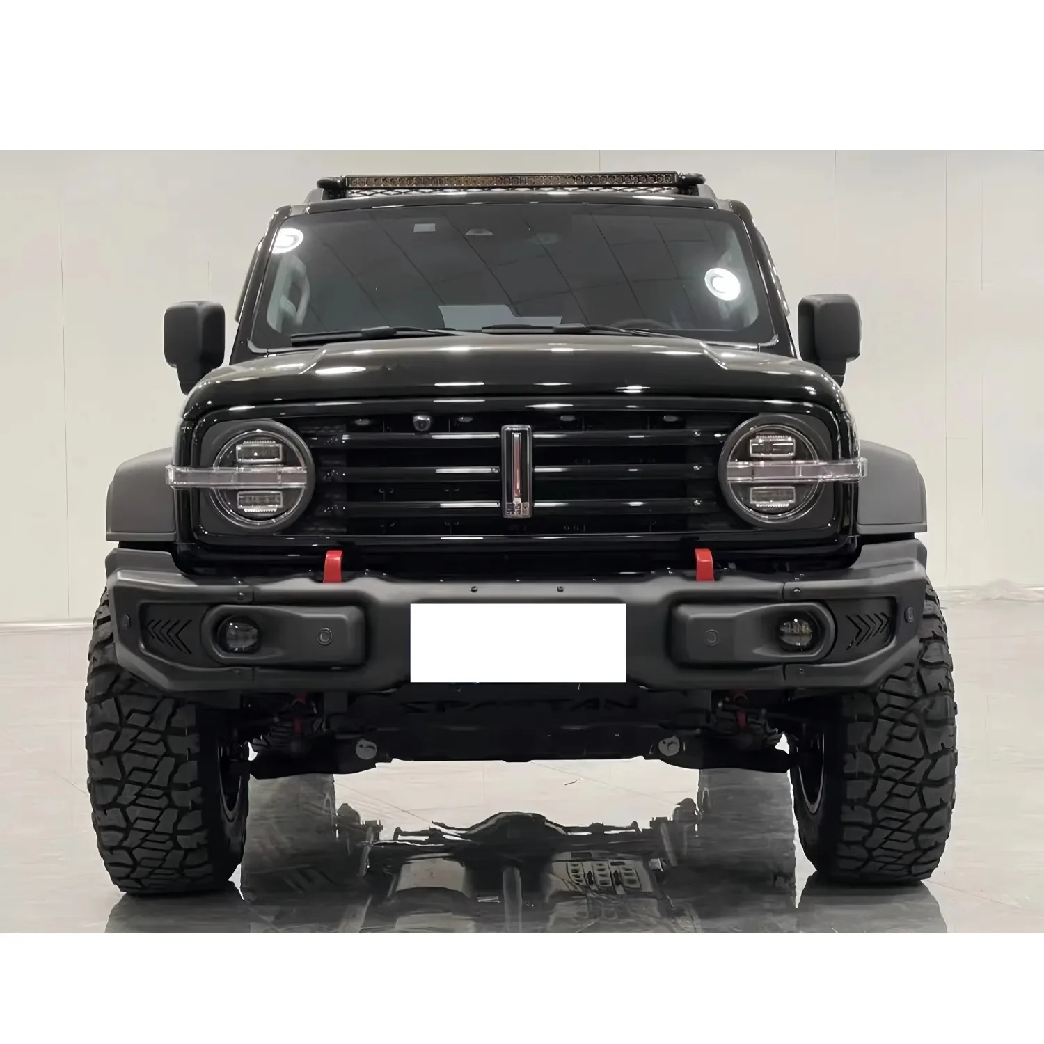 2026 2025 2024 New Upgrade Accessories 10th Anniversary Aluminum Alloy Front Bumper for Tank 300 Accessories Body Kits - Image 2