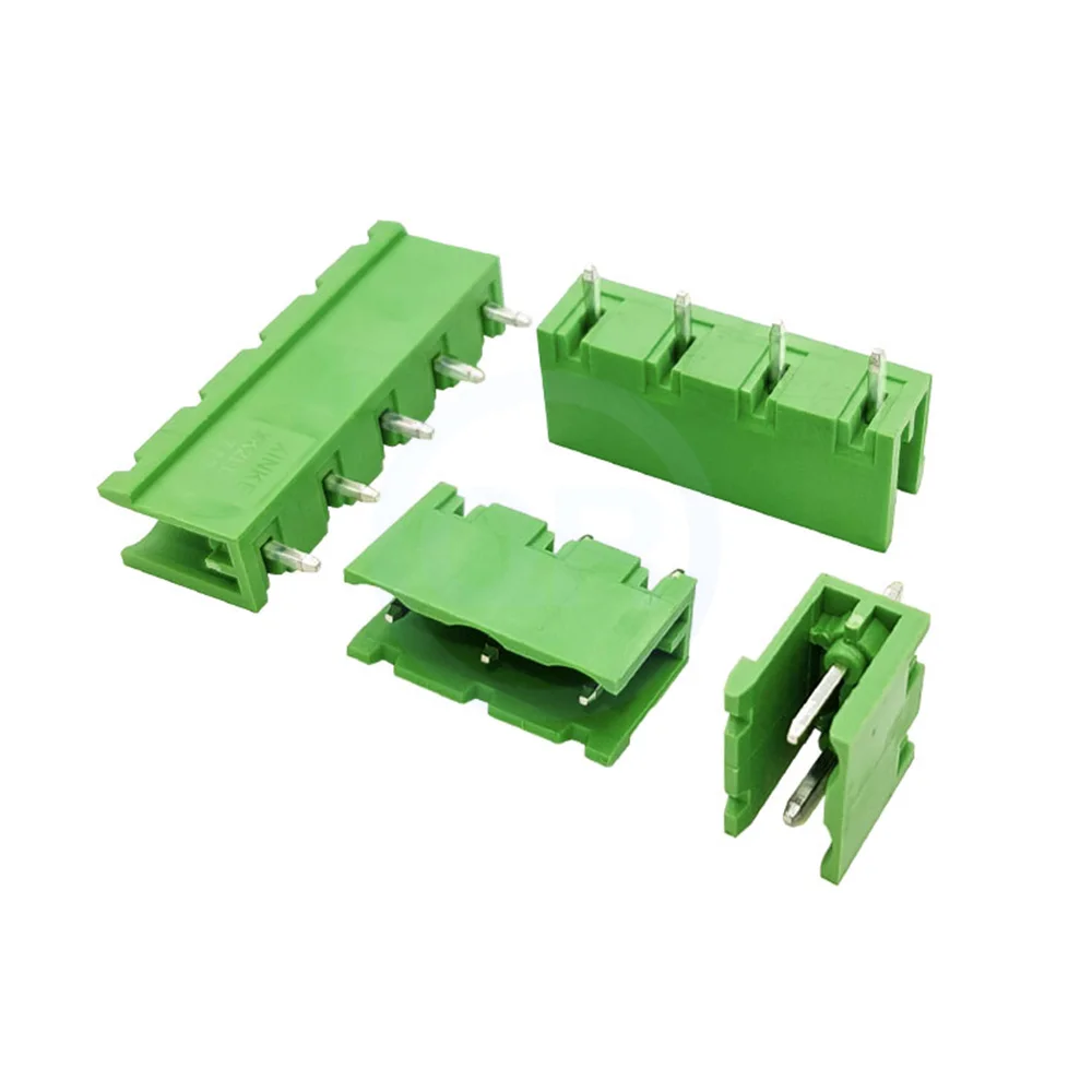 (20 Pcs) KF 2EDGV 7.62MM Terminal Plug-in Terminal Block 15EDGV-7.62 Split PCB Straight Pin Block Straight Socket 2-12Pin