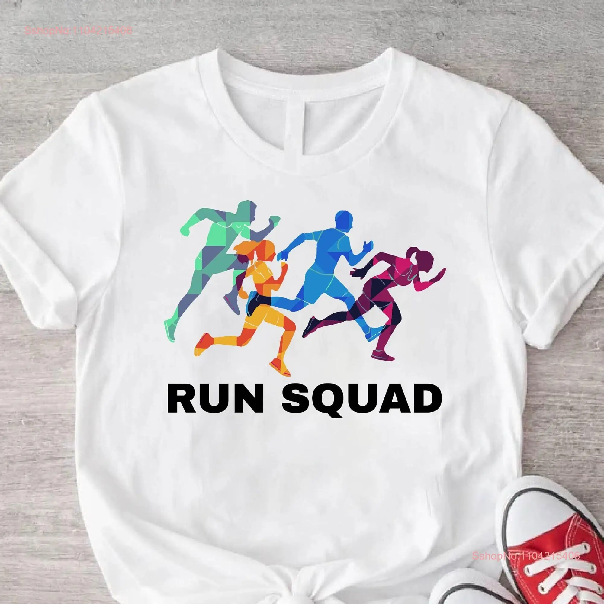 Run Squad T Shirt Running Event Theme Cross Country Fundraising SweaT Runner Race Just Keep long or short sleeves