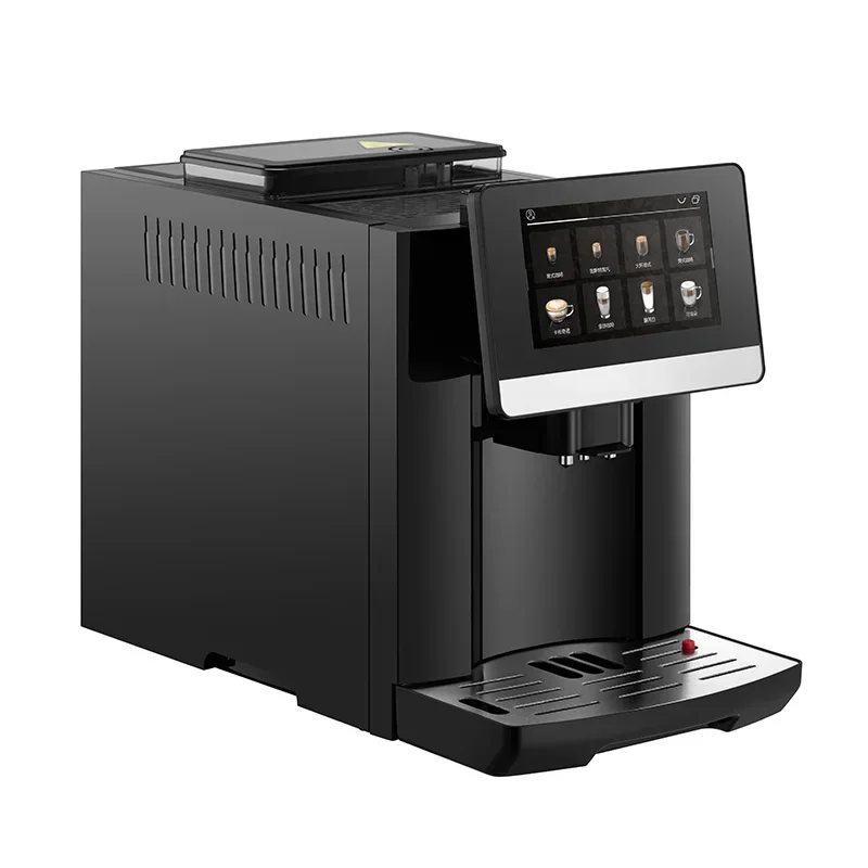 7\'\' Full Graphic Display and 18 Coffee Recipe Books One Touch Fully Automatic Coffee Machine