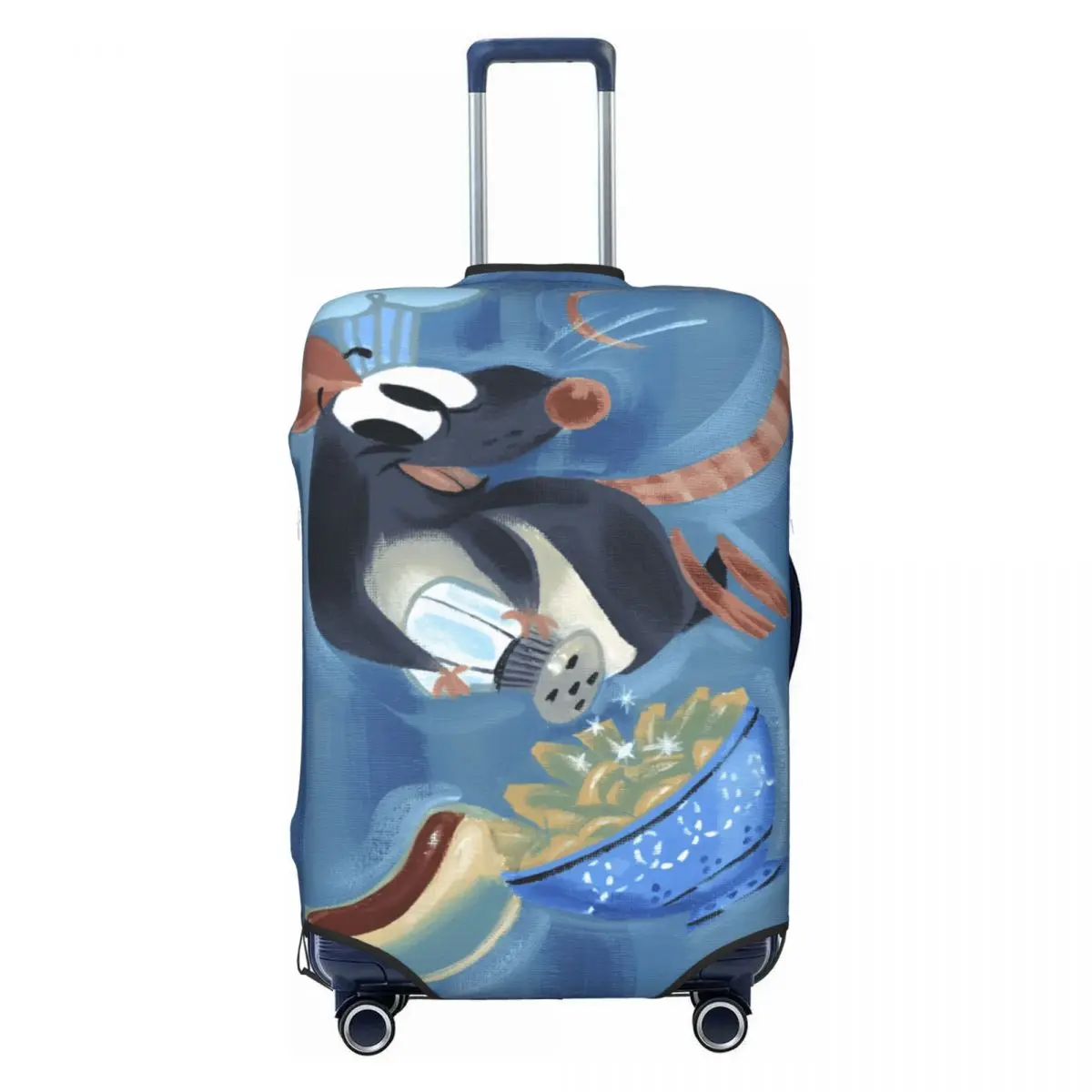 

Custom Ratatouille Wallpaper Luggage Cover Fashion Suitcase Protector Covers Suit For 18-32 inch