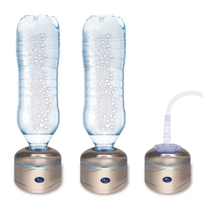Mini Water Generator for Water Bottles Portable Inhalation Device with OLED Display and Drinking Water