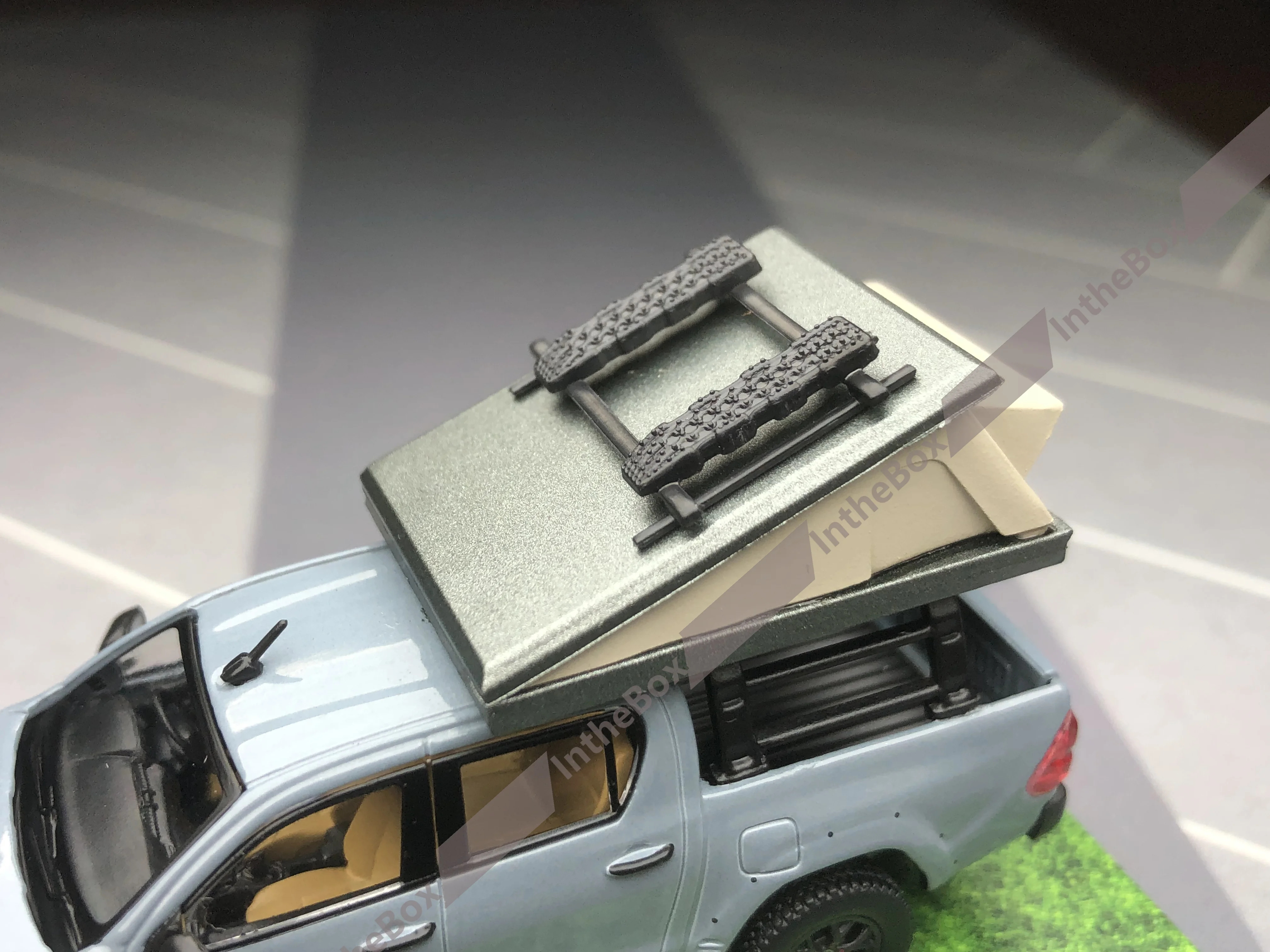 Tarmac ทำงาน1/64รถกระบะ HILUX โมเดล Diecast รถสะสมจำกัดรุ่นงานอดิเรก