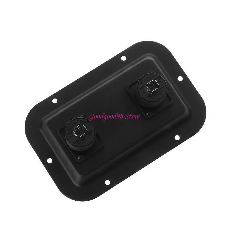 Professionele luidspreker Junction Box Luidspreker Backplane IJzer voor speakon PA -luidspreker W8ec