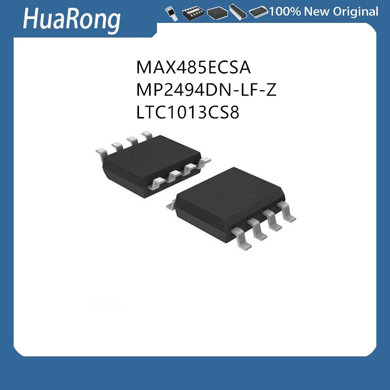 10Pcs/Lot  MAX485ECSA MAX485 MAX485E MP2494DN-LF-Z MP2494 LTC1013CS8 LT1013CS8 LT1013 1013 SOP8