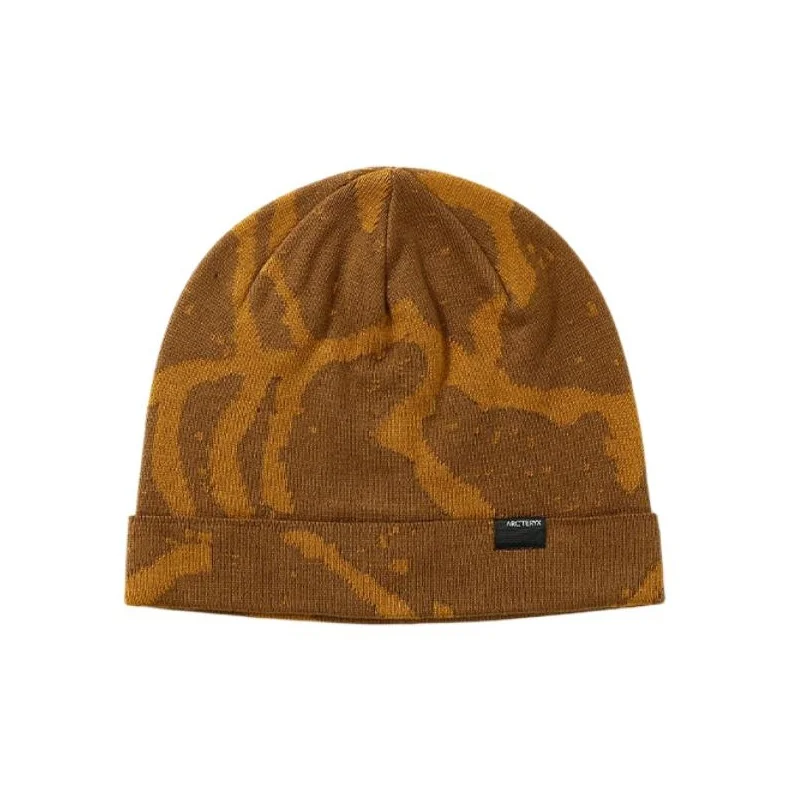 Arc'teryx Recycled Polyester Yarn, Elastane Beanies Unisex Brown X00000707101
