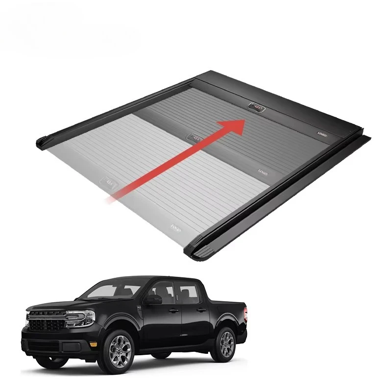 

4x4 Steel Hard Top Pickup Camper Aluminum Canopy Manual Truck Bed Cover for Maverick