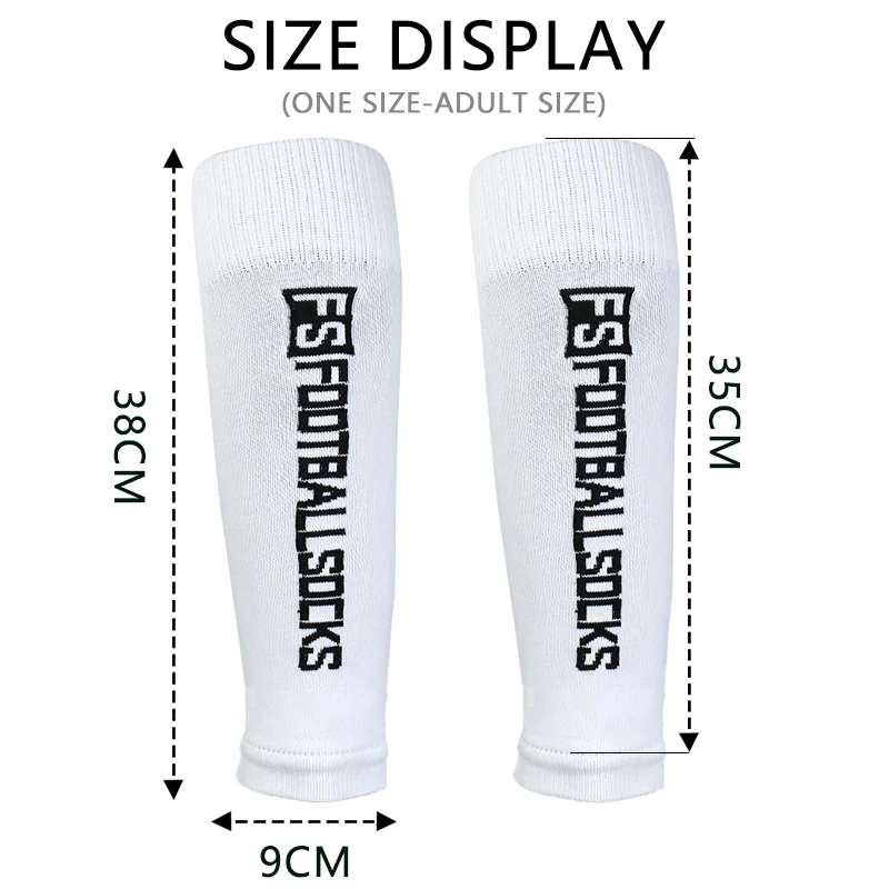 Chaussettes de sport élastiques monocouche pour adulte et jeune, couvre-jambes de football, élastique, fond, compétition, protection professionnelle