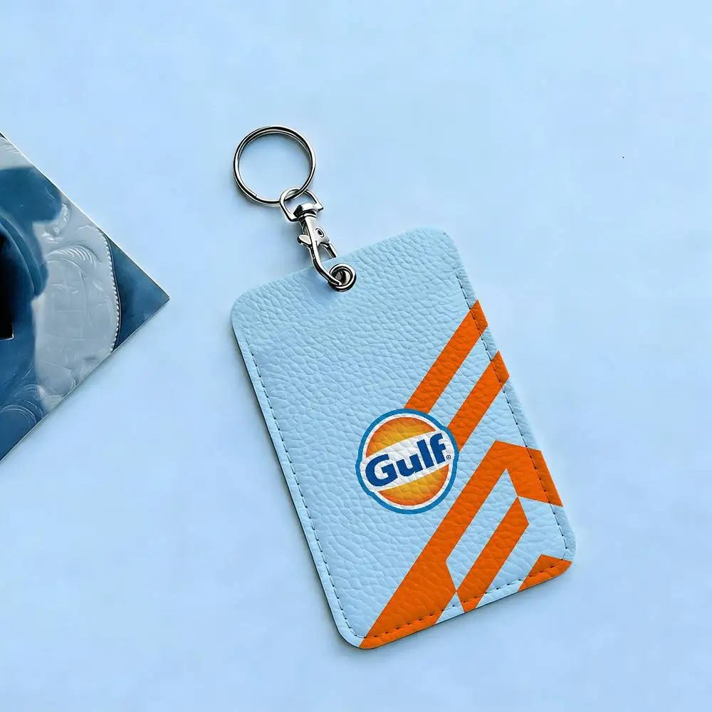 G-Gulfs Racing Kartenhalter, Schutzhülle für Studentenausweise, Schutzhüllen für Studentenausweise, Schlüsselanhänger, Anti-Verlust – Detail 7
