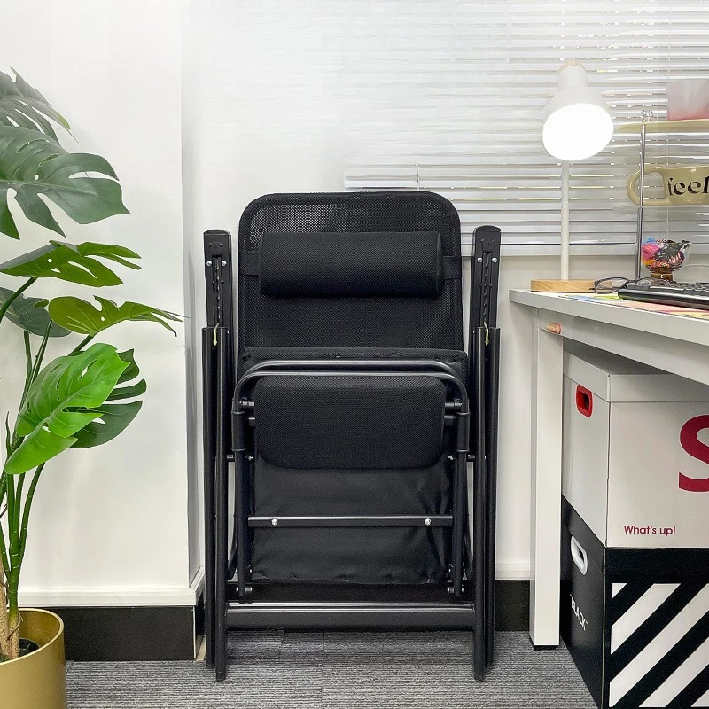 

Office recliner folding lunch break Home leisure company afternoon nap lazy