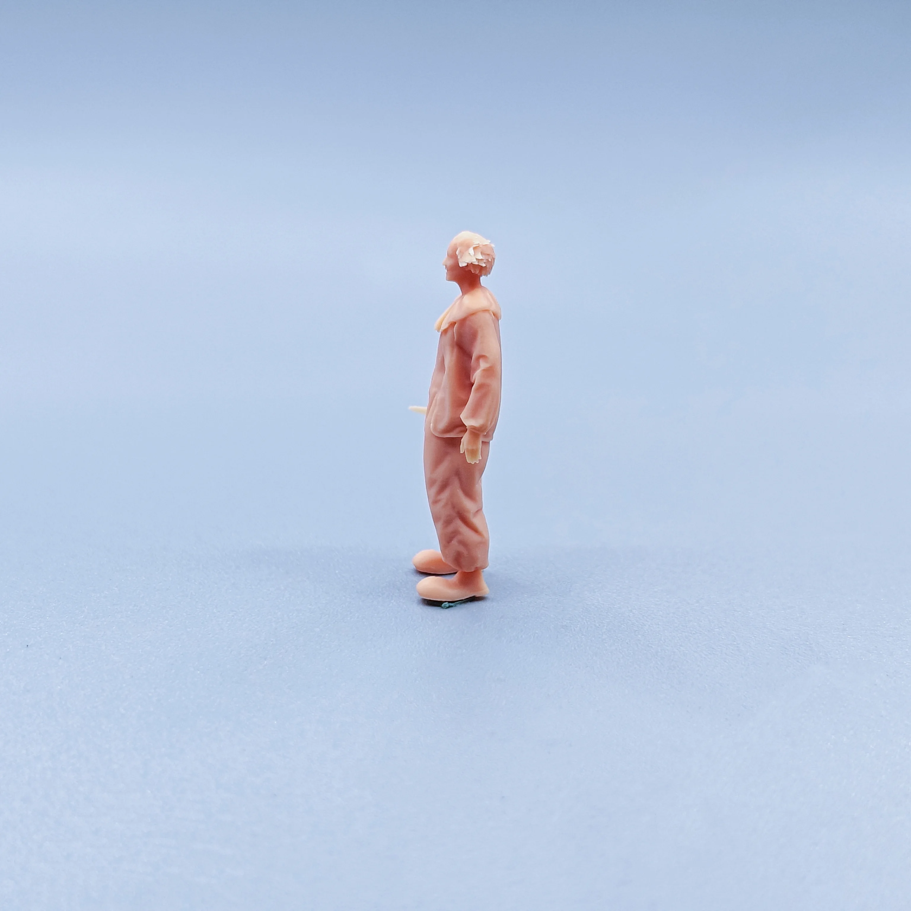 Figurines en résine, modèle Joker avec un couteau, Miniatures non colorées, Diorama peint à la main, 1/64 1/43, C305