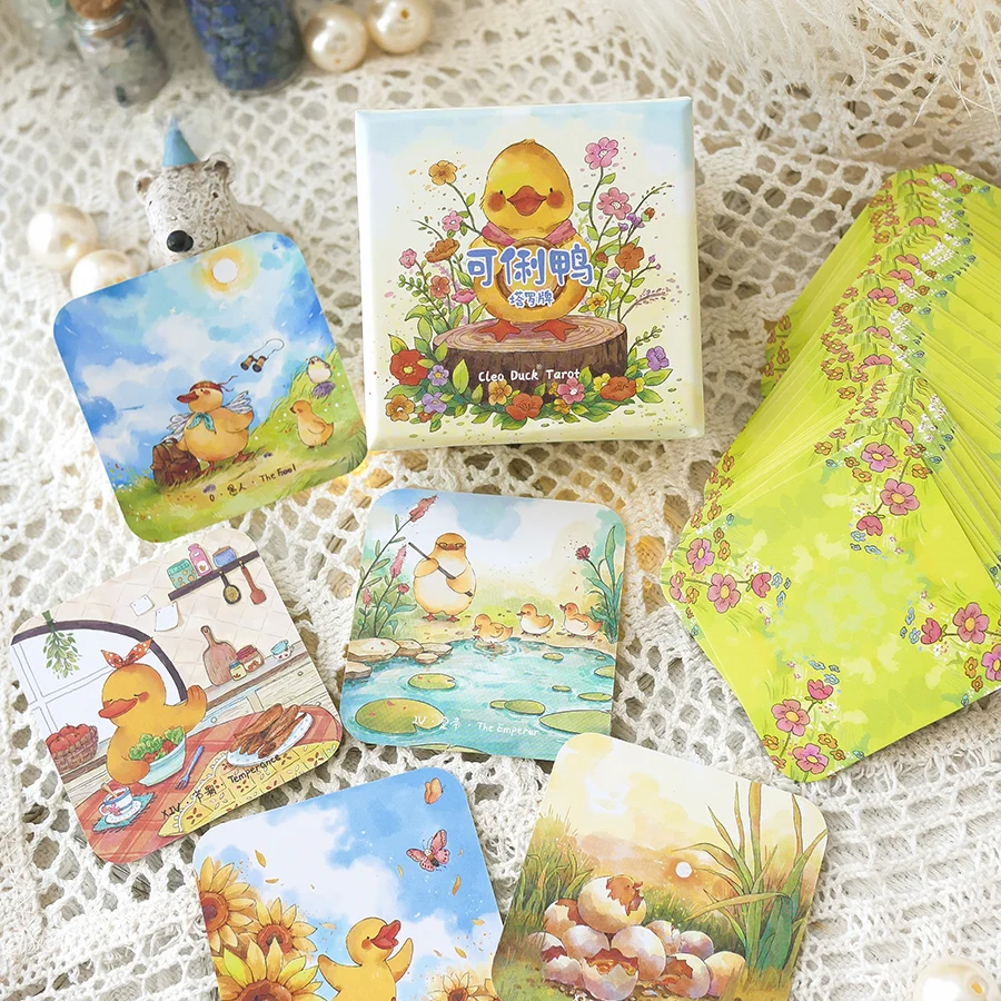 original-cleo-duck-tarot-card-game-strategic-thinking-playing-cards-brand-tabletop-gaming-for-5-players