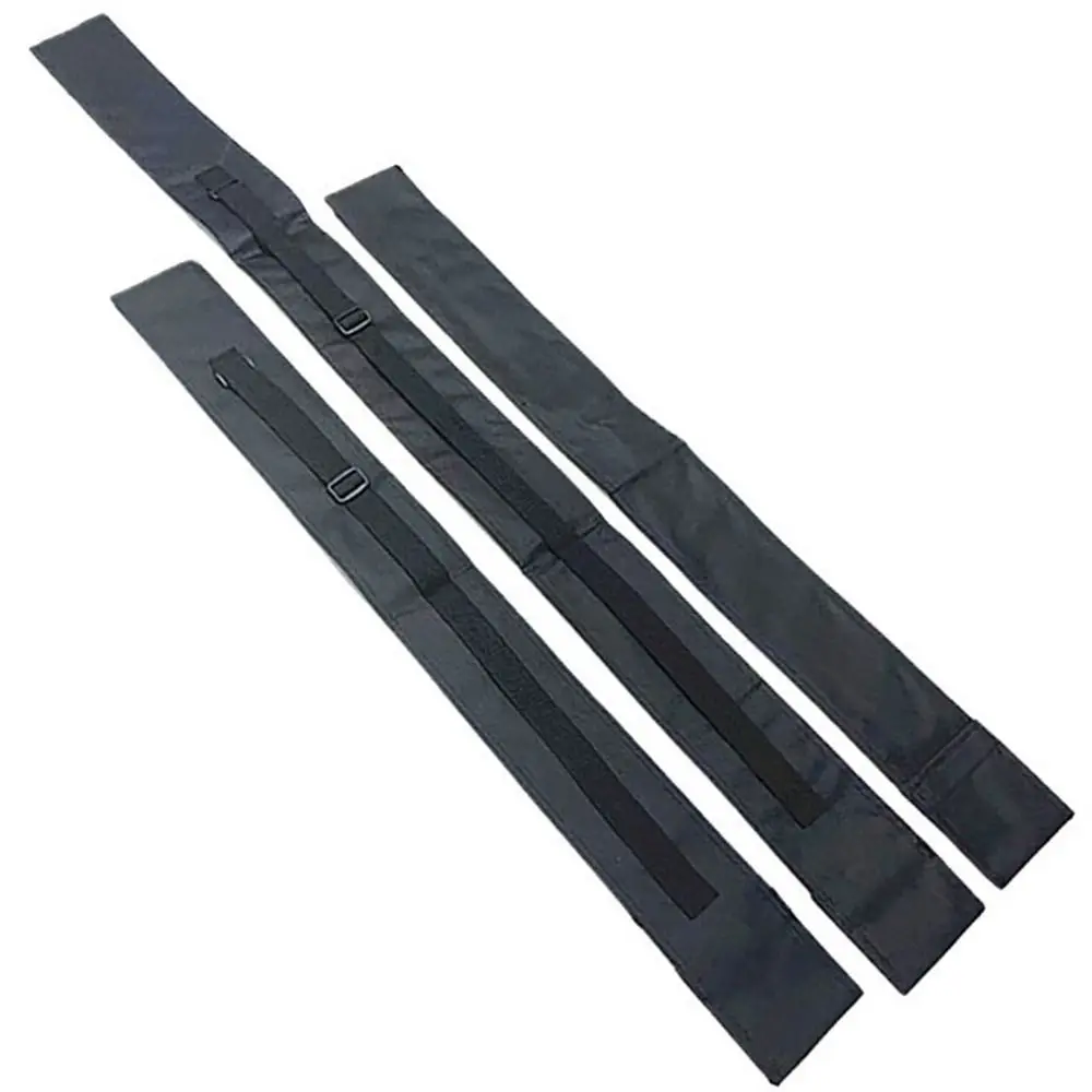 1/2 or 3/4 Split Billiard Cue Storage Bag Foldable Anti-knock Billiard Carrying Case Wear-resistant Anti-scratch