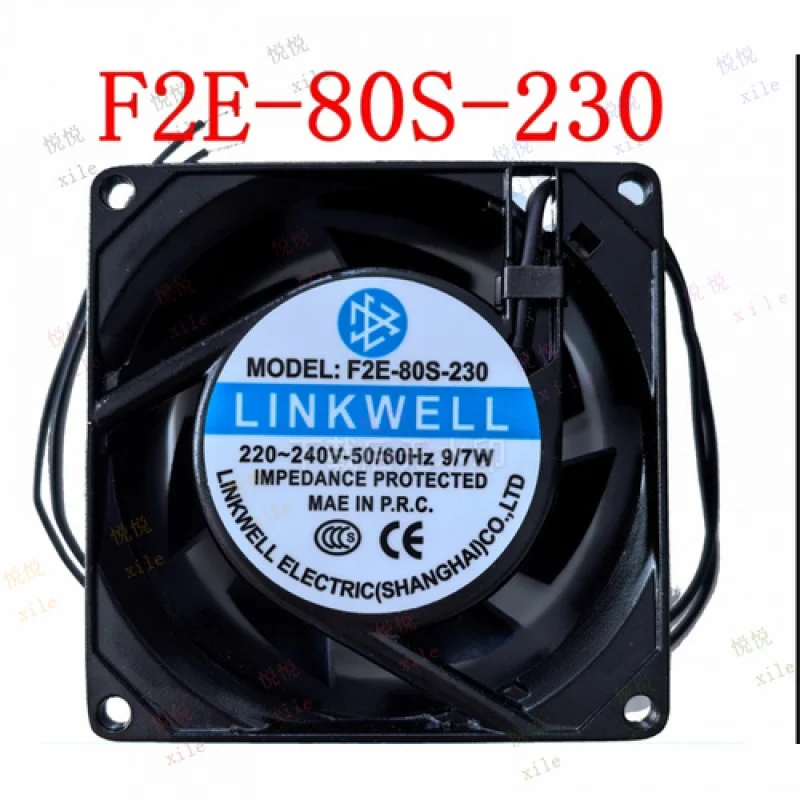 

L L FOR LINKWELL F2E-80S-230 AC220V-240V 8cm Cabinet Case Cooling Fan