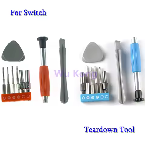 1Set Screwdriver Set Game Machine Tools Disassembly Openning Repair Steel Set Tools 3.8mm T6 T8 For Gameboy GBA PS4 PSP SNES