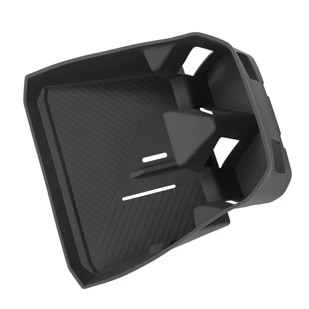 

Water Cup Holder Storage Tray Organizer Non-slip Mat Central Console Protective Pad for BMW X3 2025 Left Hand Driver