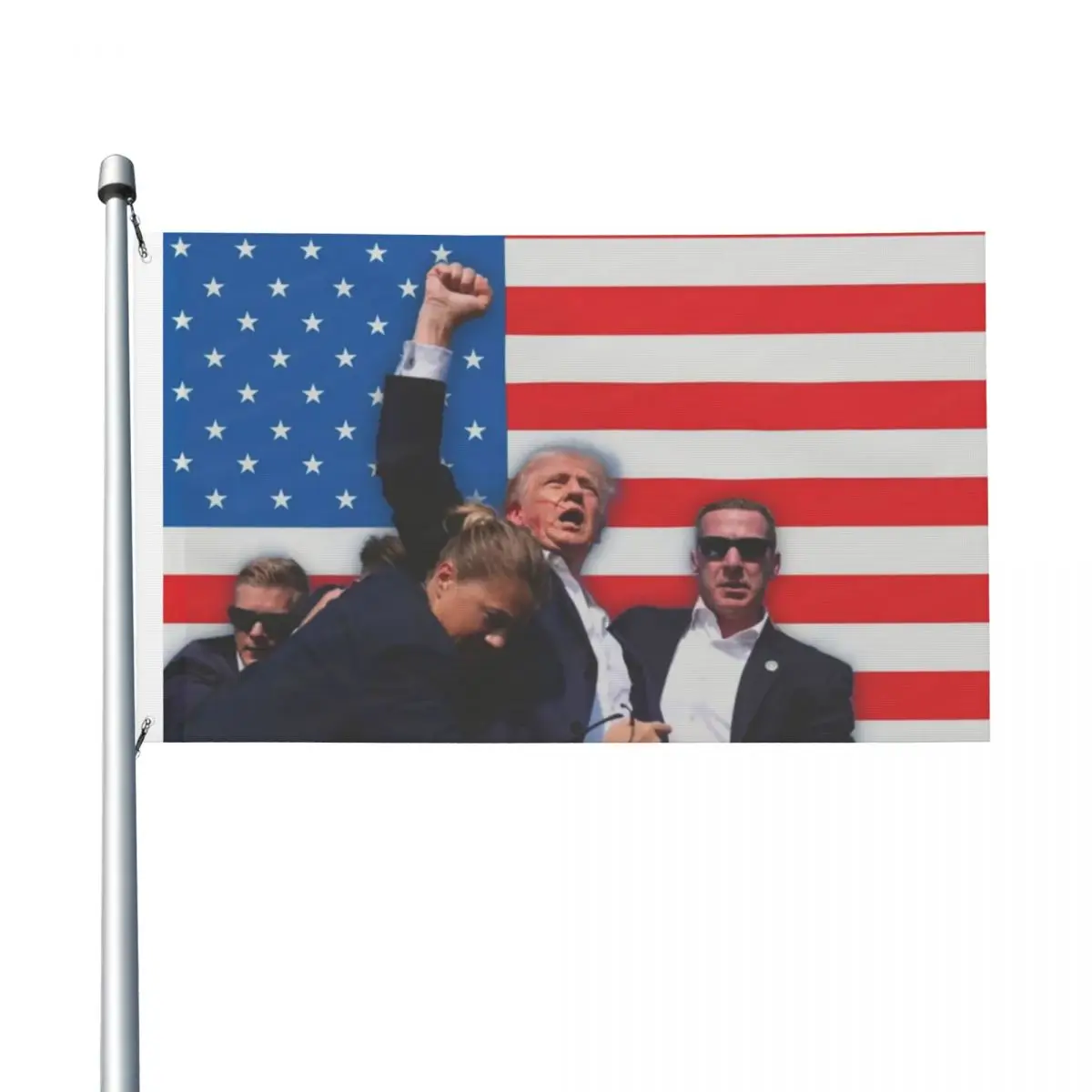 Trump 2024 Flags Banner for Outside UV protection Fade Resistant for Indoor Outdoor