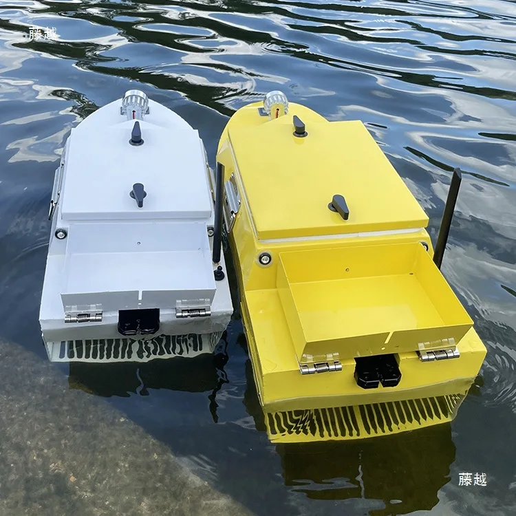 GPS Positioning Onekey Return Pull Net Send Hooks And Bait Automatic Return At Low Battery Stainless Steel Remote Control Boat