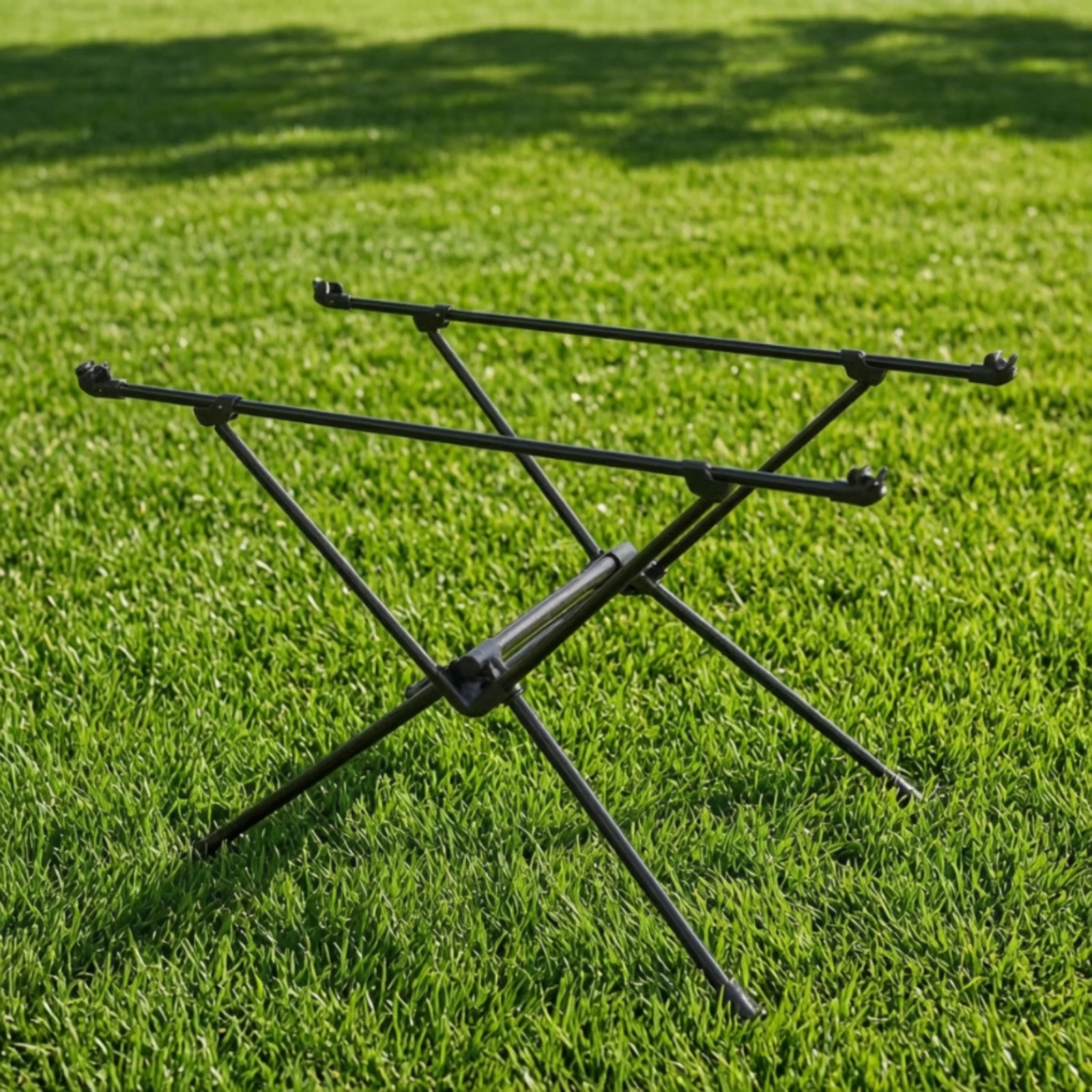 Folding Table Frame Collapsible Camping Table Support Foldable Lightweight for Campers, Outdoor, Picnics