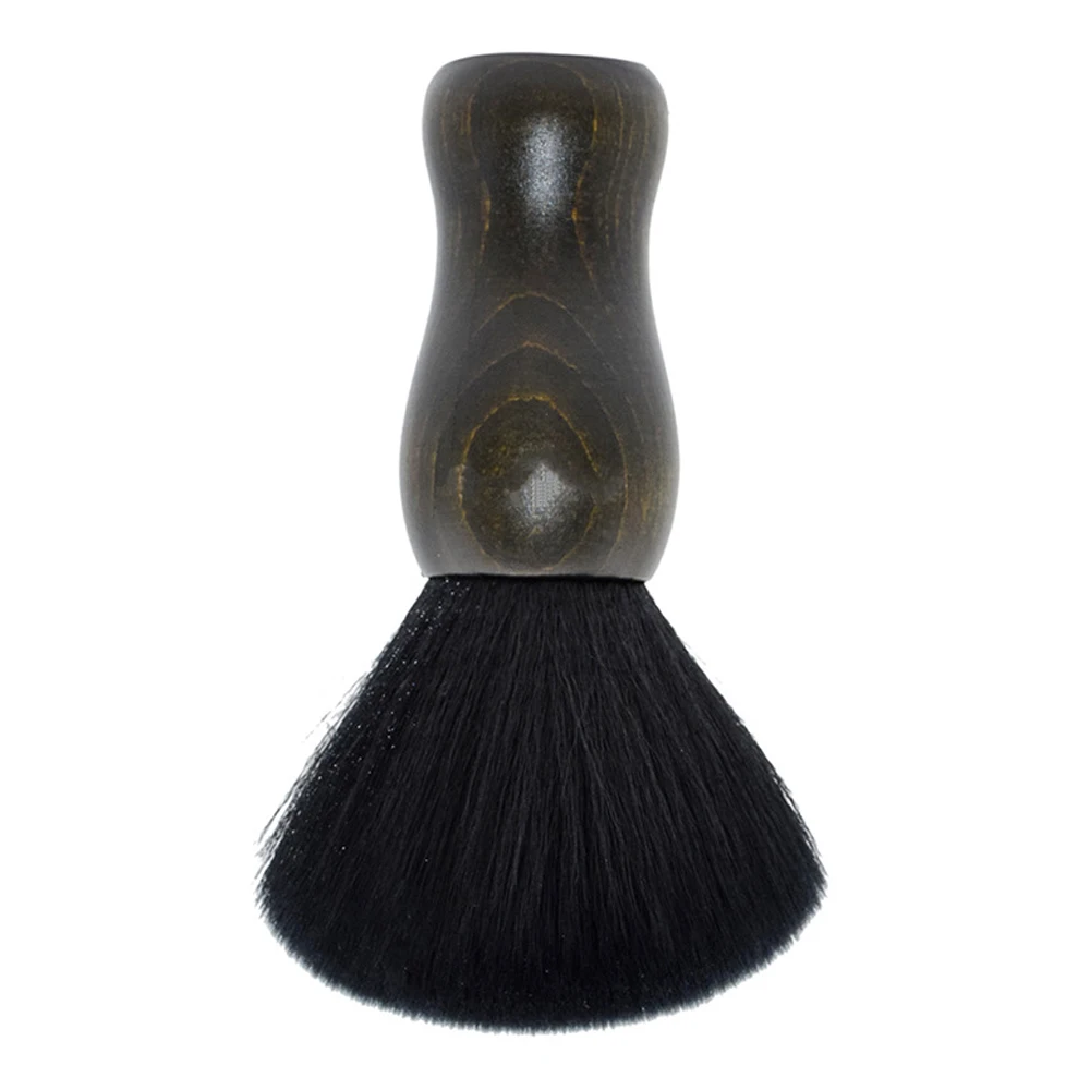 Hairdresser Neck Duster Brush Hair Clean Soft Black Hairbrush HairCut Hairdressing Cleaner Sweep Brushes Makeup Tools