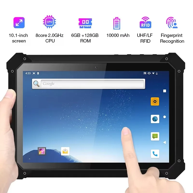 

Upgraded Version Android 12.0 OS 128GB RAM 10inch Touch Screen Replacement Tablet With Mifare