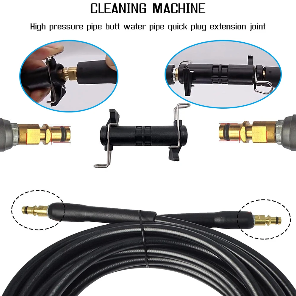 Imagem -03 - Mangueira de Substituição o Acessórios Conector Rápido Mangueira de Água para Karcher Série k k2 k3 k4 k5 k7 620m de Alta Pressã