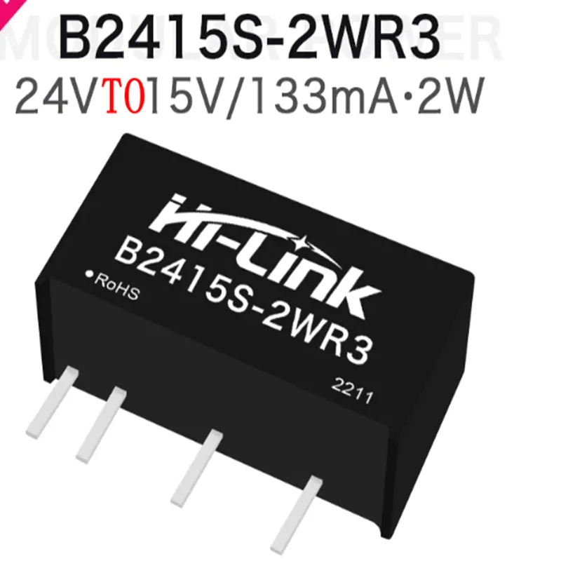5PCS-20PCS B2405S-1WR3 B2405S-2WR3 B2403S/09S/12S/15S/24S-2WR3 DC-DC isolated power supply module 2W