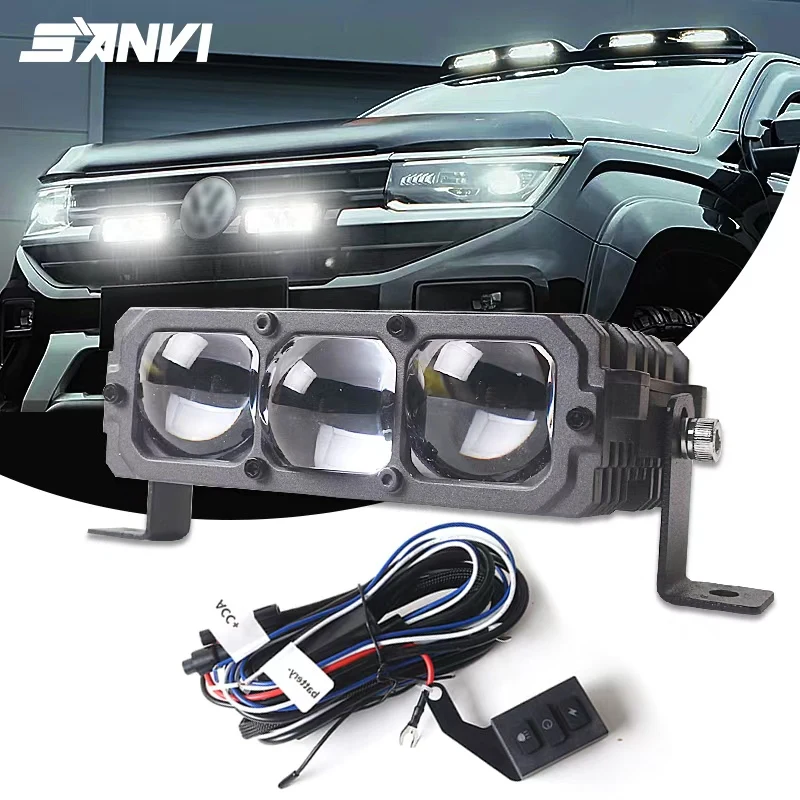 proiettore-bi-led-sanvi-45''-con-griglia-a-3-lenti-barra-luminosa-faro-ausiliario-esterno-per-auto-e-moto-75w-5500k-per-suv-e-atv