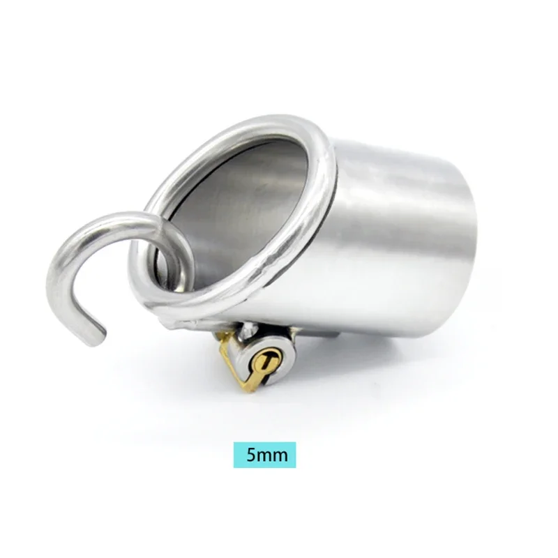 سترة الأنبوب 01 فقط لجهاز PA600 & PA800 من الفولاذ المقاوم للصدأ قفص القضيب مع قفل خفي وحزام العفة A213