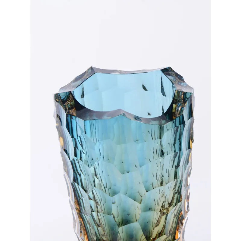 Tawny modern simple style advanced sense glazed vase entrance TV cabinet