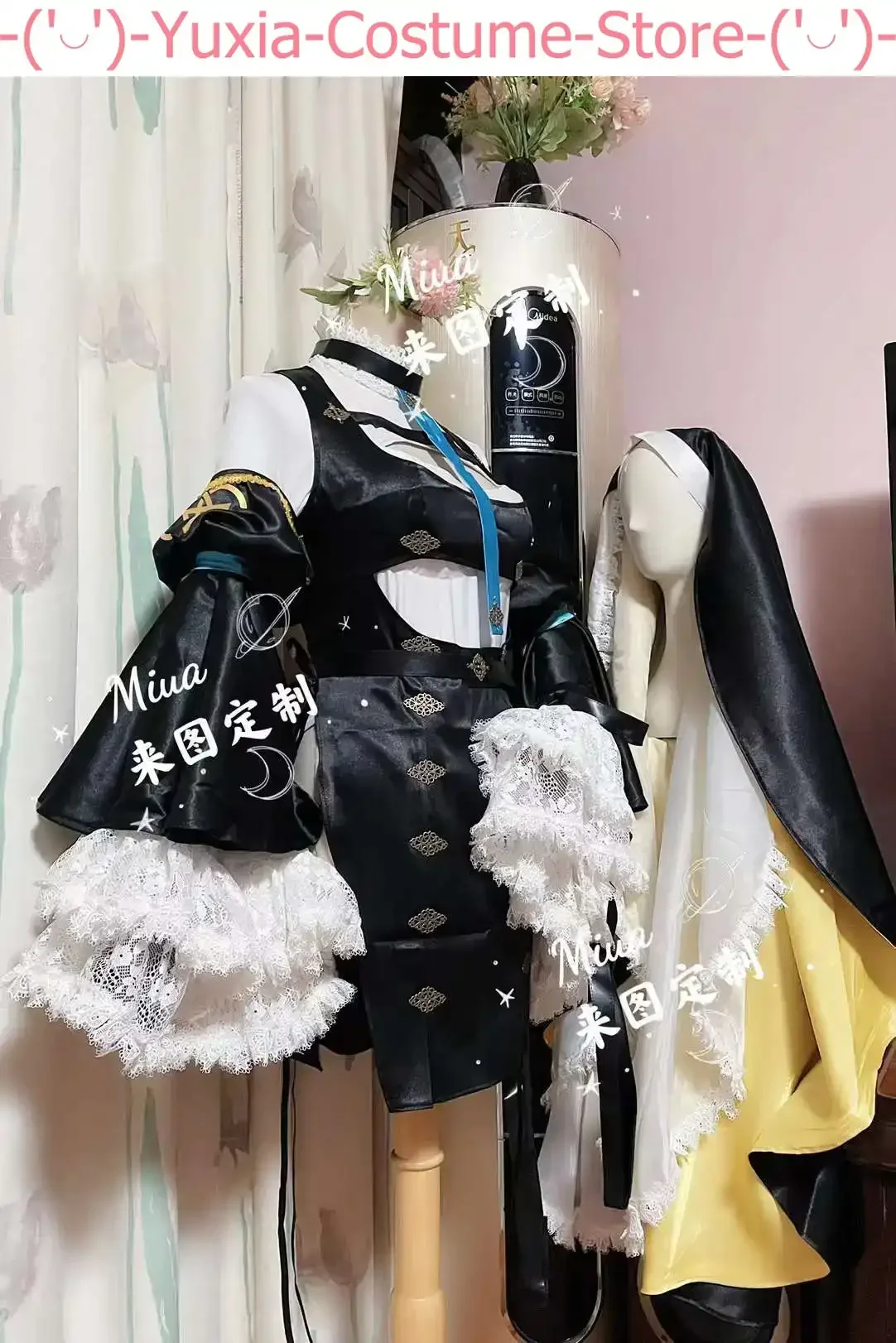 [Customized] Anime! Blue Archive Wakaba Hinata Nun Game Suit Lovely Uniform Cosplay Costume Halloween Party Outfit Women