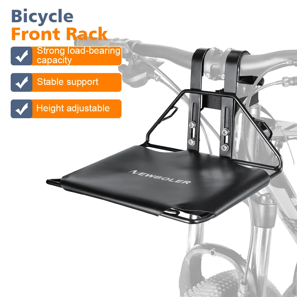 Lightweight Bike Front Rack Multifunctional Luggage Carrier Shelf Bicycle Accessory
