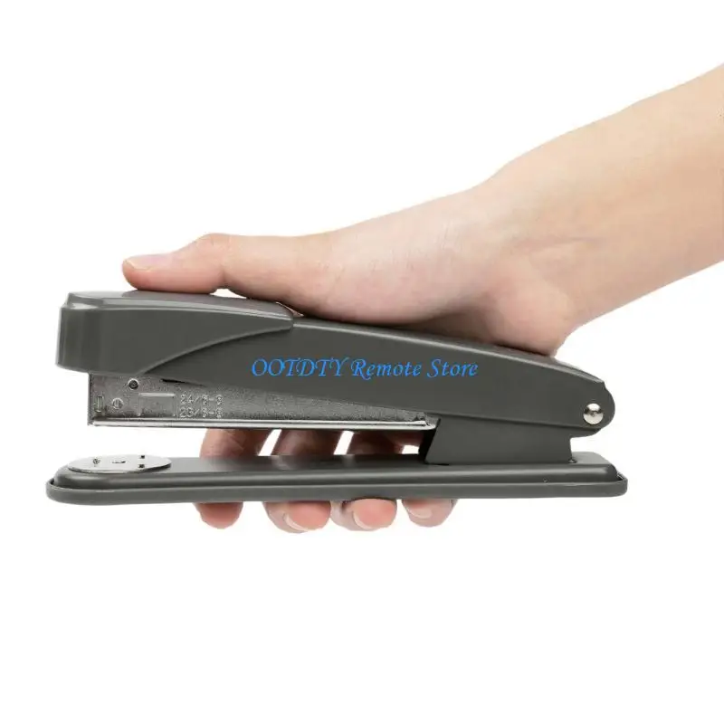 DXAB Ergonomic Office Stapler Metal Stapler Easy to Load Ergonomic Stapler 50 Sheets Effortless Stapler Heavy Duty Stapler