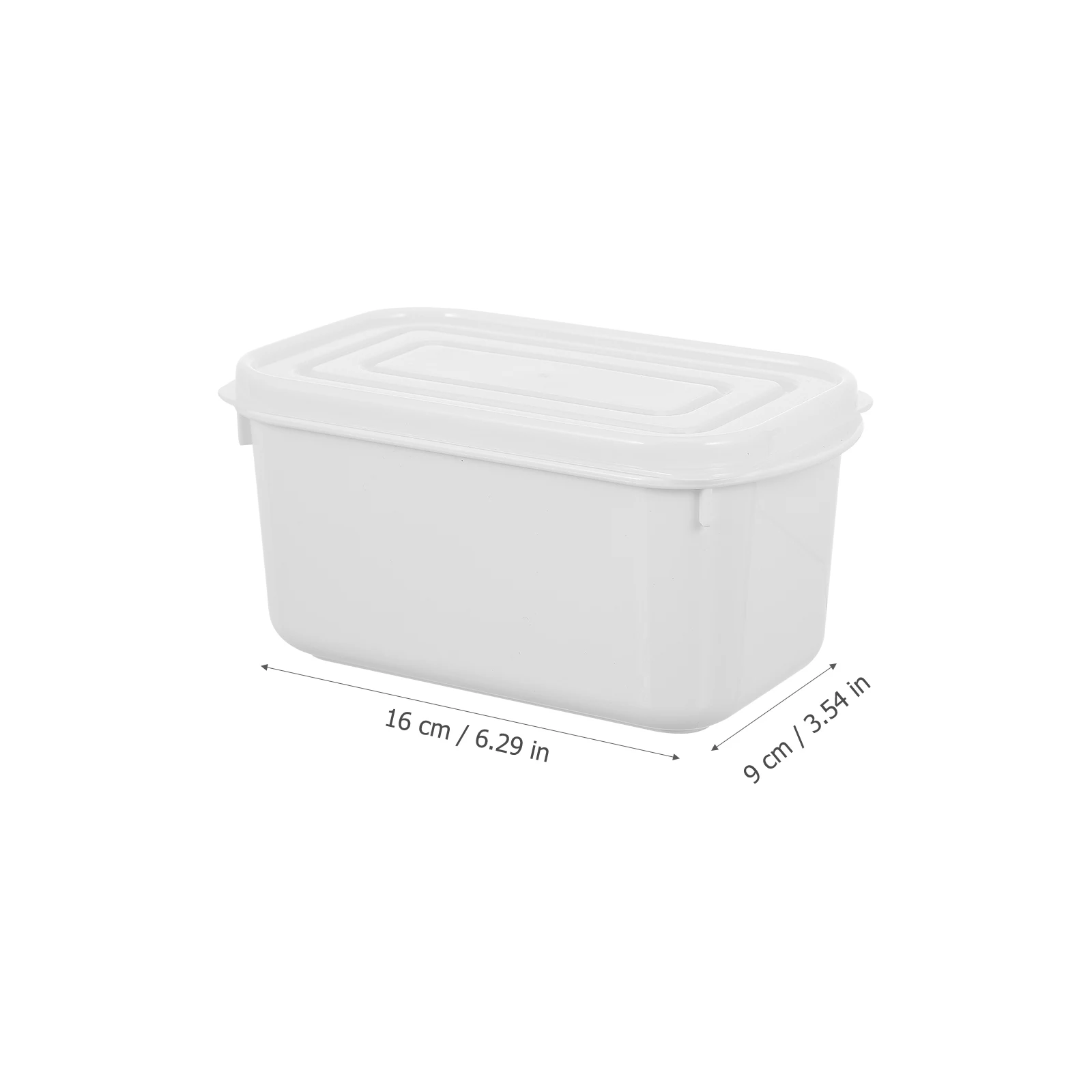 2 قطعة صندوق حفظ الطعام سطح أملس مختومة تصميم الغبار برهان زبدة صندوق الغذاء الحاويات لوازم بار المطبخ #4