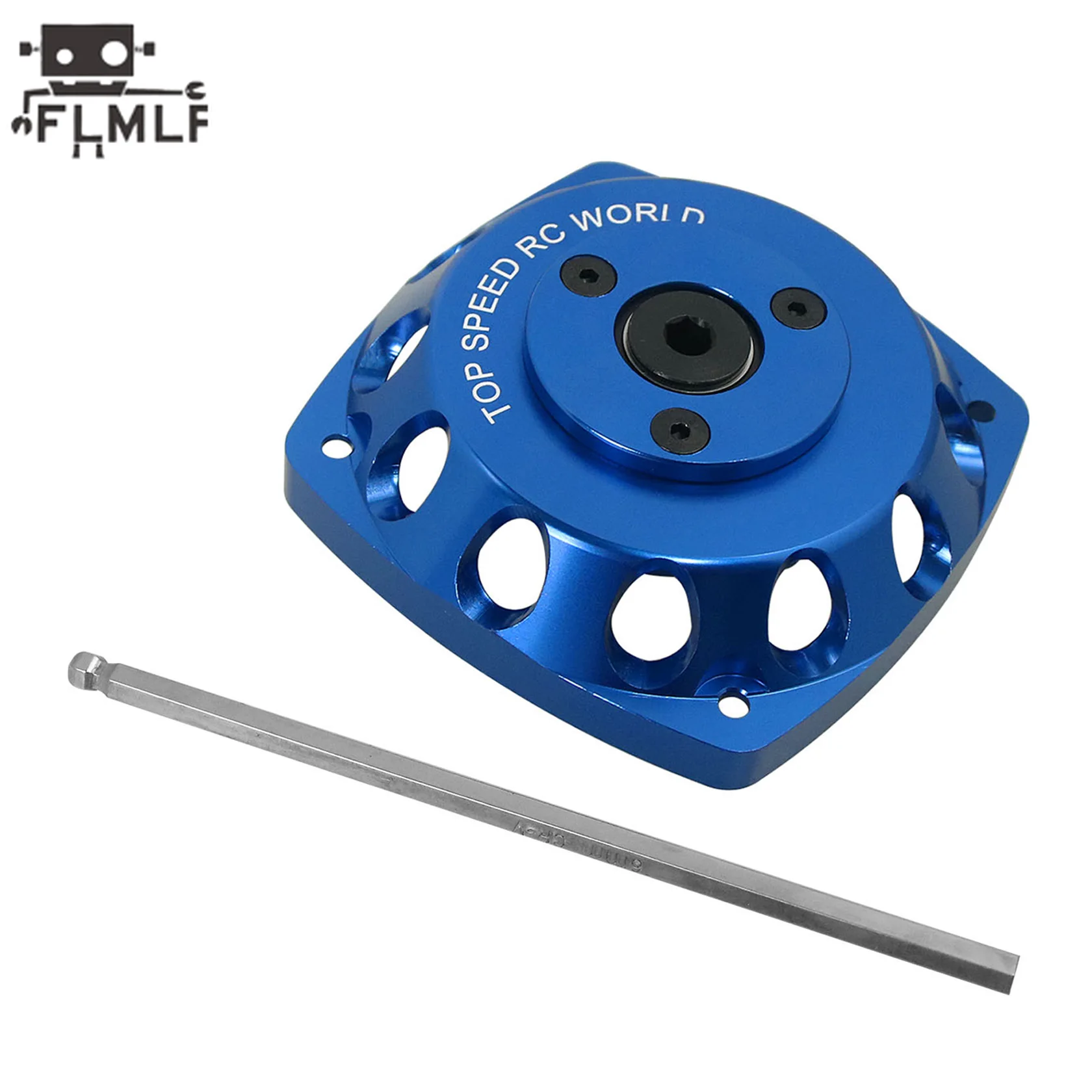 FLMLF 23CC-58CC Motor Metalen Roto Starter of Vliegwiel Kit voor 1/5 Rc Auto Hpi Rofun Km Rovan Baja Losi FG DBXL GoPed Redcat Onderdelen