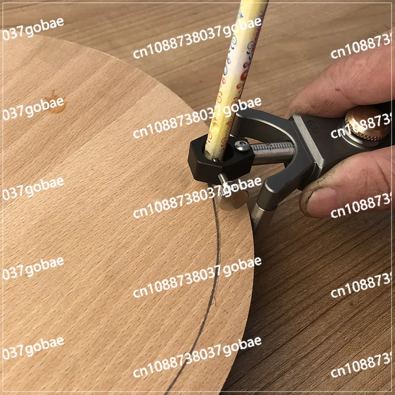 Woodworking Scribe Carpenter Arc Straight Line Dual-purpose Scribe DIY Creative Tools European Scribe