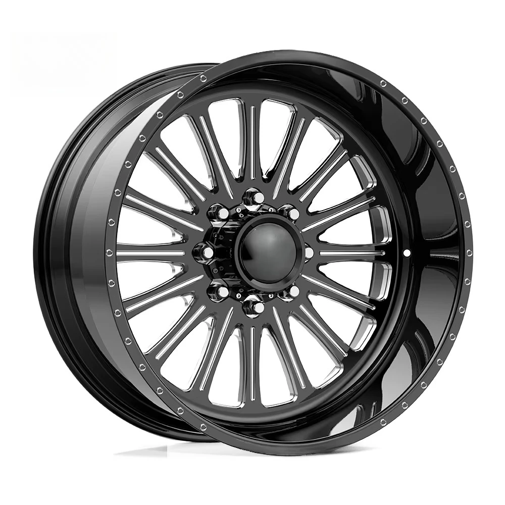 

20 22 24 26 28 Inch 6061-T6 Aluminium Alloy Polished Floating Center Cap 8x170 8x180 Deep Lip Passenger Car Rim Forged Wheels