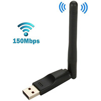 150Mbps RTL8188 Mini USB WiFi Adapter 2.4GHz Wireless Network Card 802.11 b /g/n WiFi Receiver LAN Dongle For Set Top Box