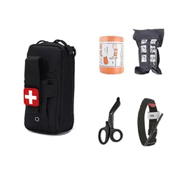Kit primeros auxilios MOLLE IFAK EDC EMT vendaje torniquete tijeras