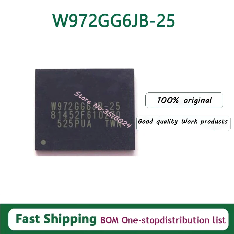 10Pcs W972Gg6Jb-25 …