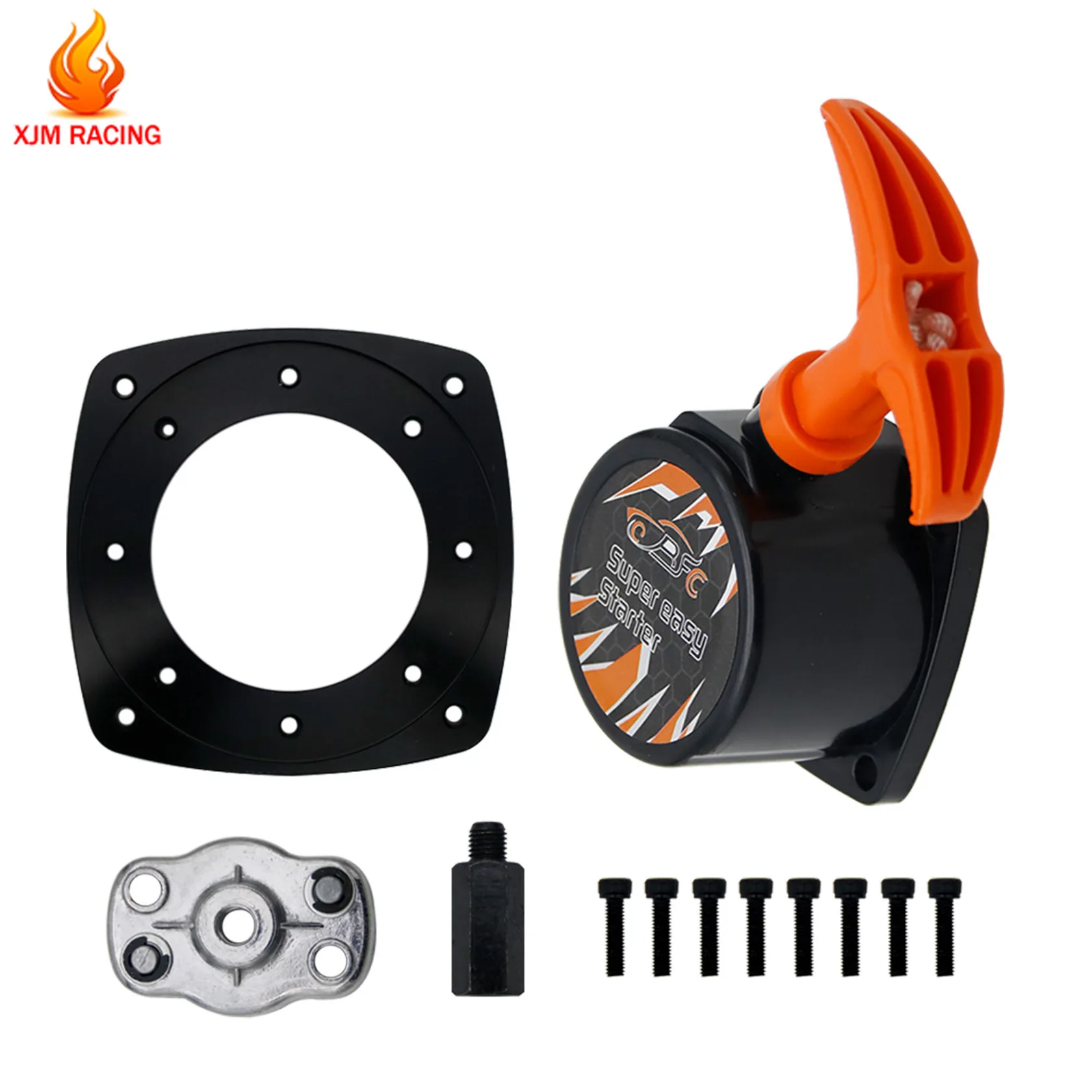23cc~36cc Engine Super Easy Pull Starter or Turbine or Dial Screw for 1/5 Zenoah CY Hpi Rofun Rovan Km Baja Losi 5T FG Rc Parts