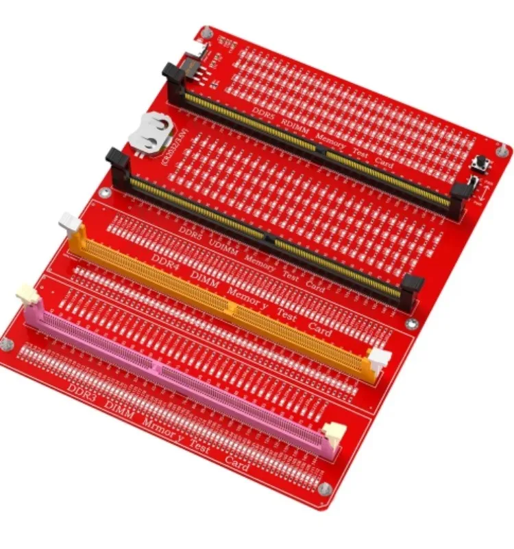 Desktop DDR3DDR4DDR5 three-in-one memory stick detection tool Computer main board maintenance tester
