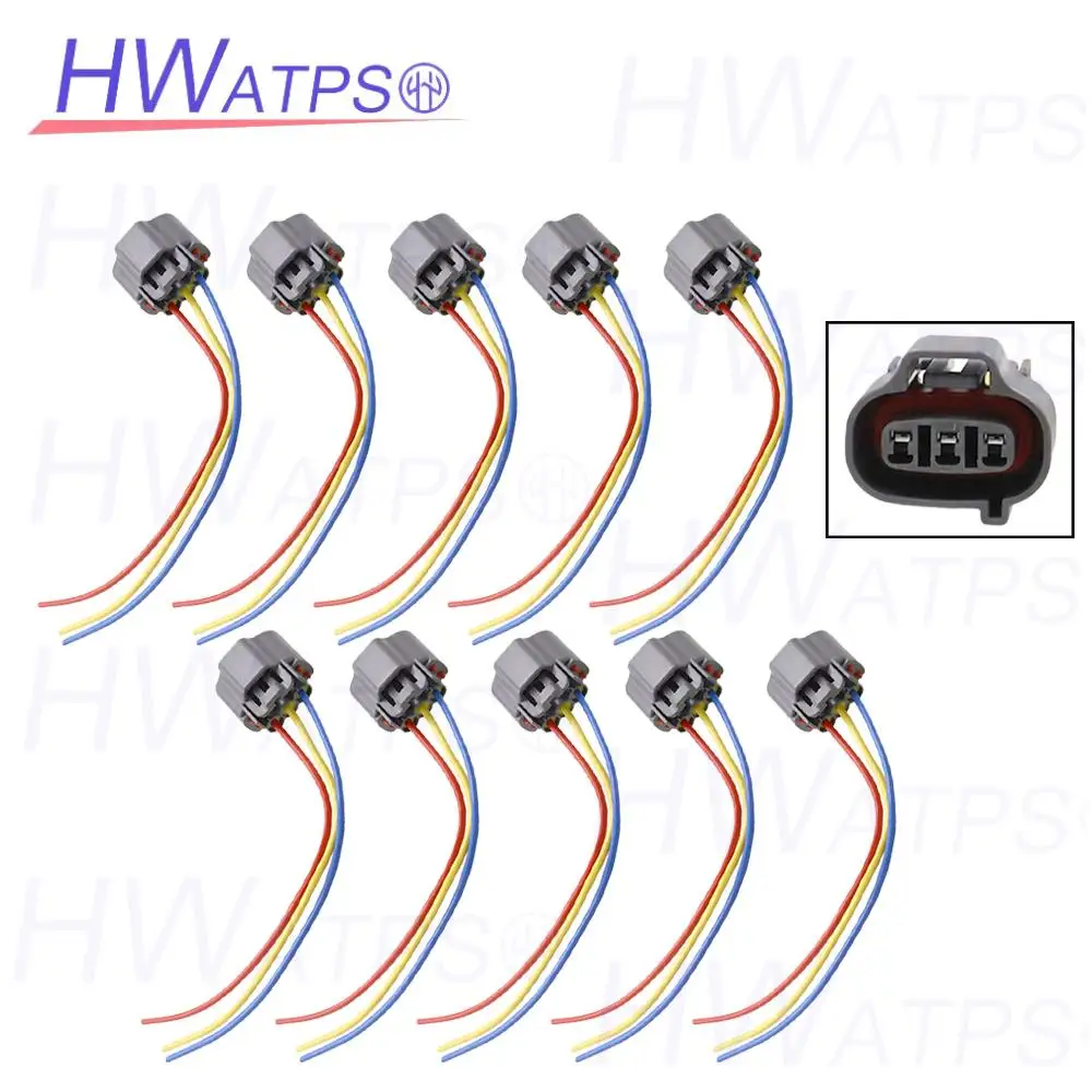 1/5/10pcs 3 Pin Automotive waterproof connector Odometer Sensor for Xiali Changhe Suzuki Grand Vitra 2.4 Coil 6189-0027 009