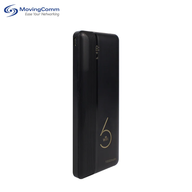 RTS 4G Cat4 Wifi6 Mifis Pocket Wifi Esim جهاز توجيه محمول Lte 4G موبايل غير مقفول لاسلكي صغير 10000mAh واي فاي مع بنك الطاقة