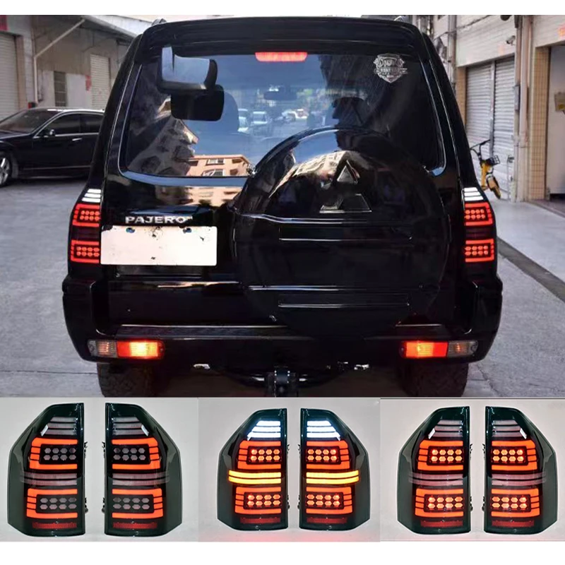 

Подходит для Mitsubishi Pajero V73 V77 V87 LED 2001-2015, тормозной фонарь, задний фонарь, аксессуары для автомобиля