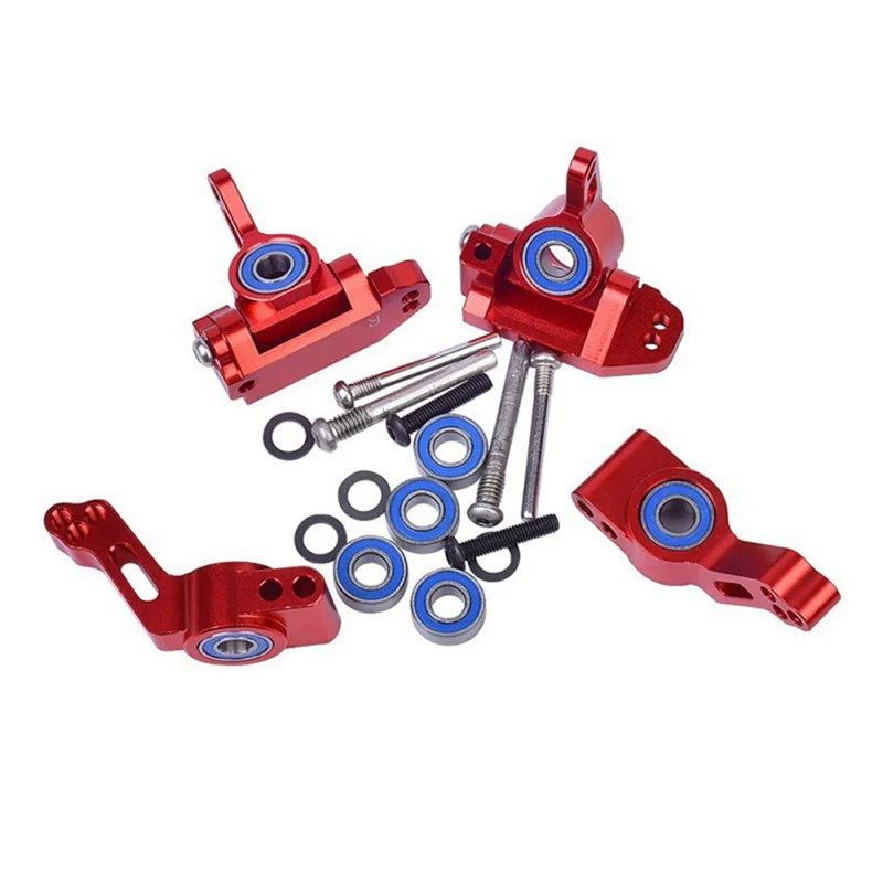 【人気商品】トラクサス-スラッシュ-2wd-メタル-フロント-c-シート-フロント-ステアリング-カップ-交換用スペアパーツ-アクセサリー-レッド