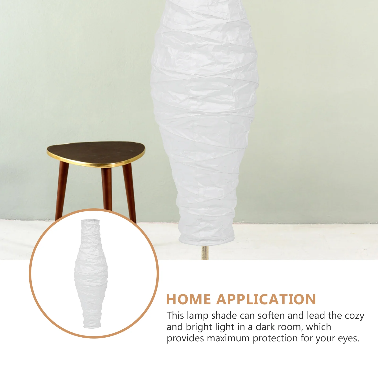 Lamp Shade Paper Floor Shades Light Lampshade Cover Lamps Lanterns Rice Style Chandelier Nordic Replacement Standing Table White