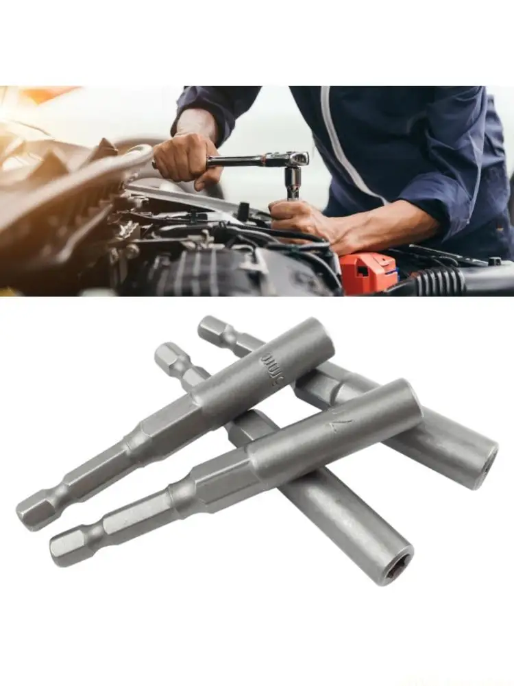A2BE Multiple Size Hexagonal Shank Sleeve for Easy Removal of Hexagonal Head Screws