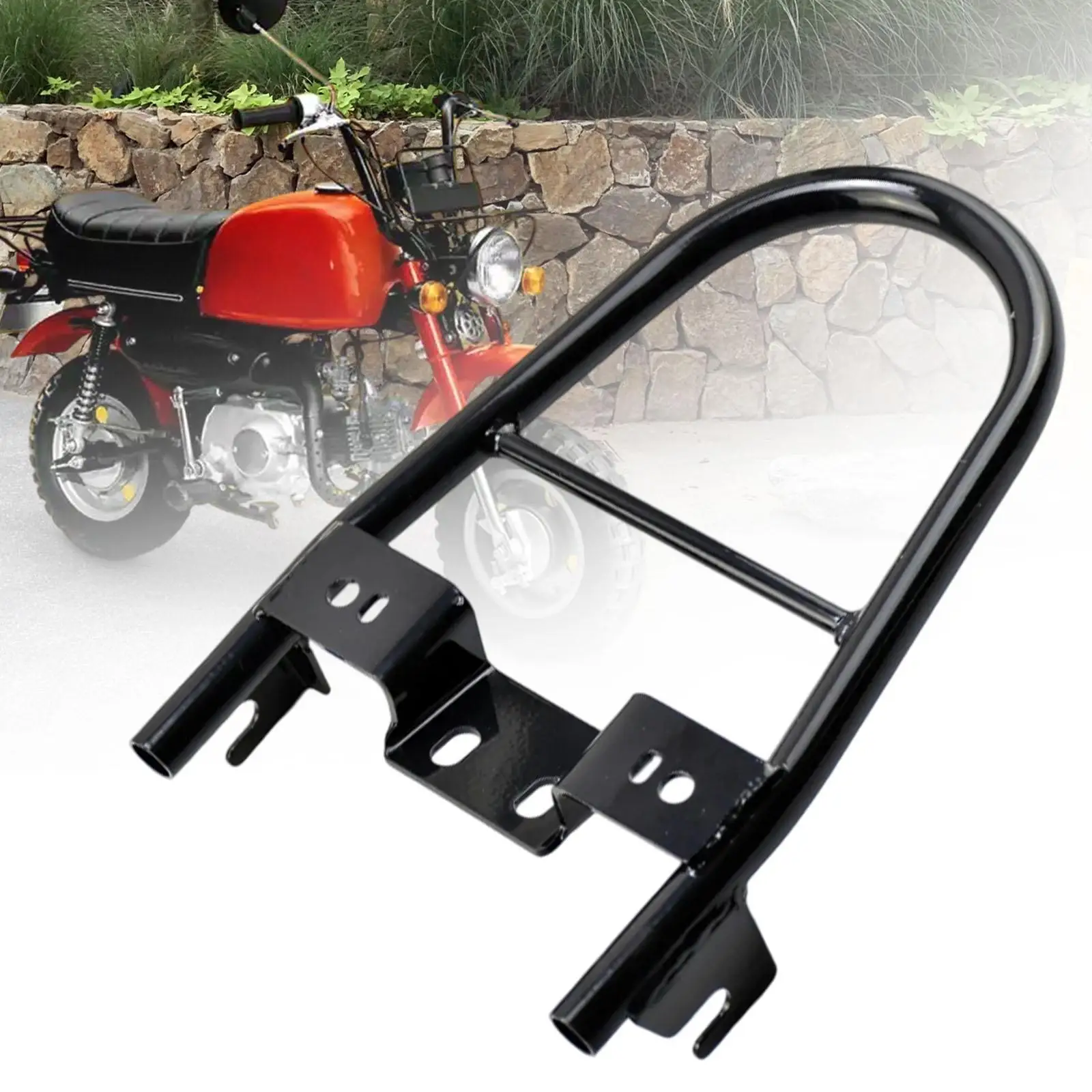 

Motorcycle Rear Luggage Rack,Tail Storage Rack,Easy to Install Replace Metal Convenient Practical Sturdy Support Shelf