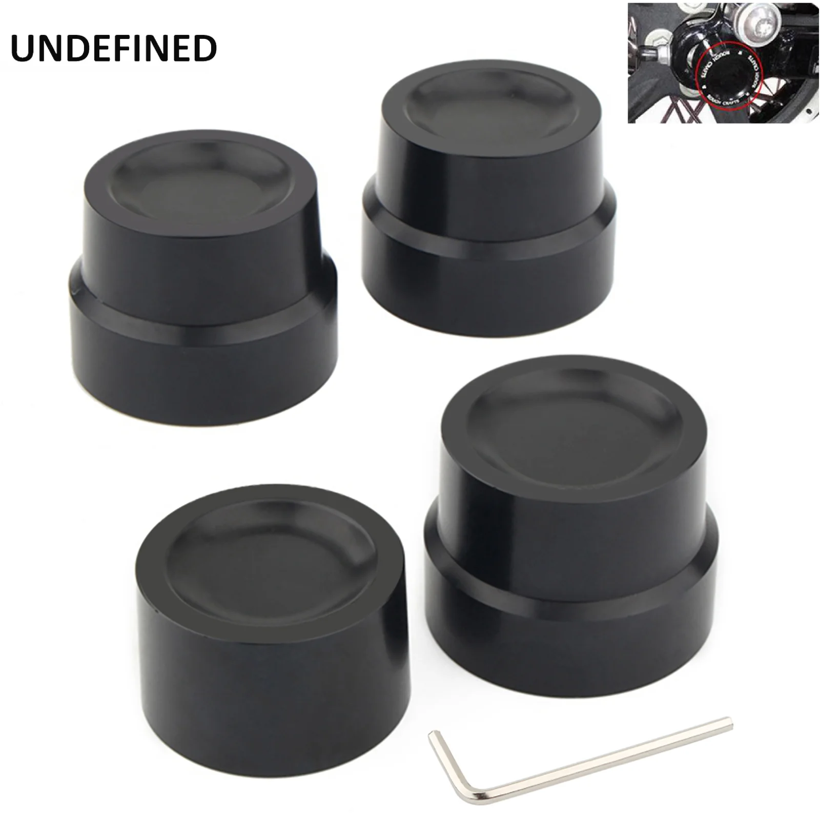 Motorcycle Front Rear Axle Nut Cover Caps CNC Black For Harley Touring Road Glide Low Rider Sportster Iron 883 XL1200 Softail